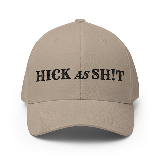 Mojave Atelier Black & Tan "HICK as SH!T" Twill Baseball Cap