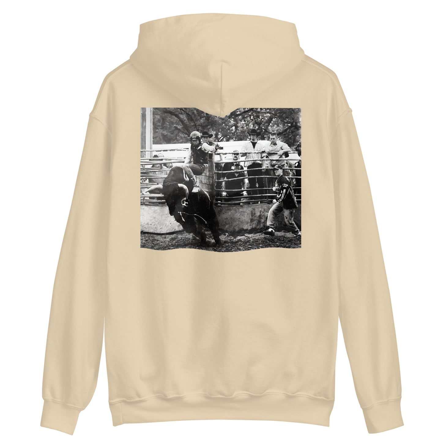 Mojave Atelier Black & Tan "Surfing" Unisex Hoodie